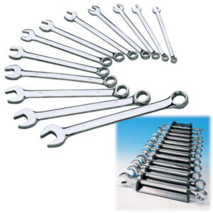 Clarke PRO20 12 Piece 6 - 19mm Combination Wrench Set