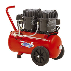 Clarke Shhh Air 100/24 3.53cfm 24Litre 0.92HP Quiet Run Compressor (230V)