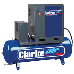 CXR5RD 17.1cfm 200Litre 5.5HP Industrial Screw Compressor With Air Receiver & Dryer (400V)