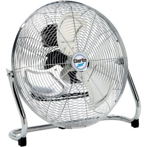 Home 138 Clarke CFF18C100 18" High Velocity Chrome Floor Fan