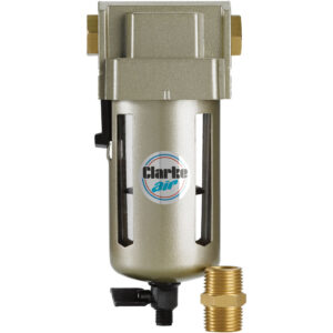 Clarke CAT159 Â½" BSP In-line Manual Drain Air Filter
