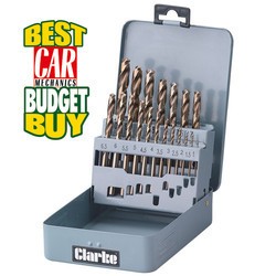 CHT383 - 19pce Cobalt Steel Drill Bit Set