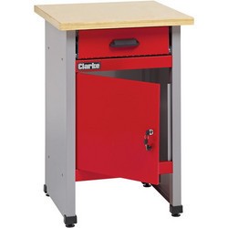 CWB57 570mm Workbench With Drawer And Lockable Cupboard
