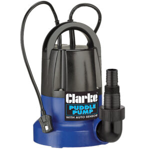 Clarke PSP105 1Â½" 250W 100Lpm 6m Head Puddle Pump With Auto Sensor (230V)