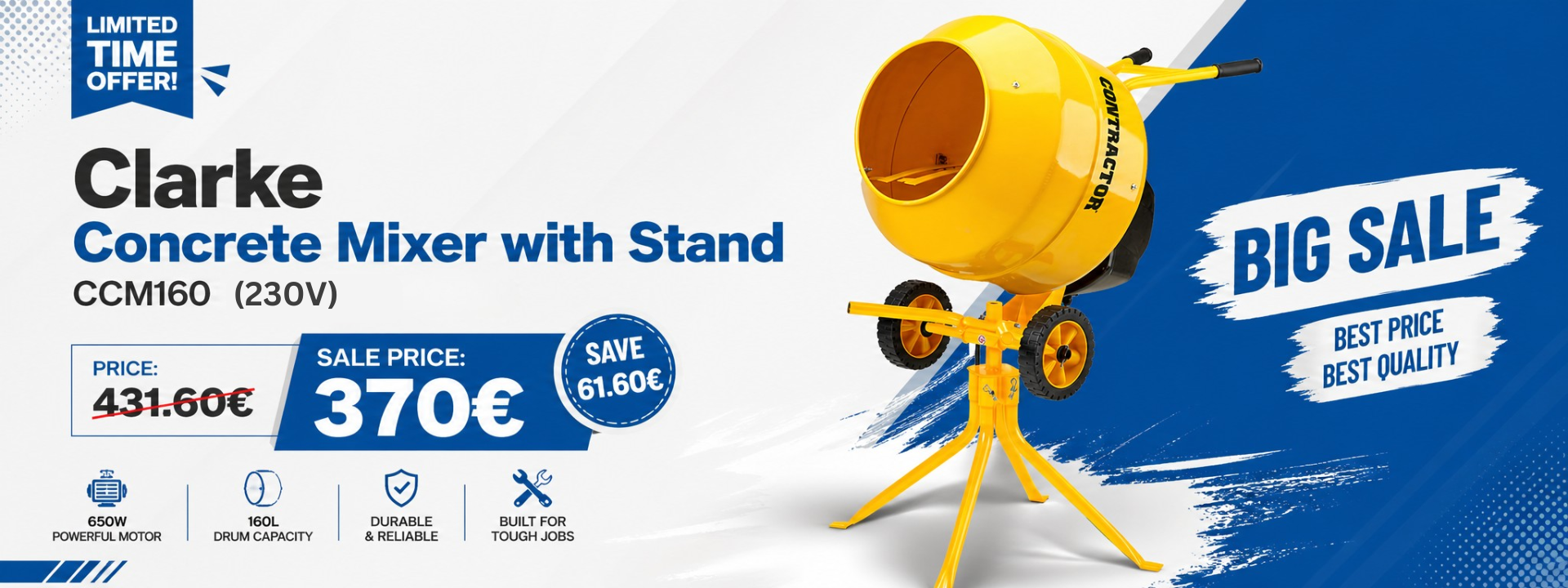 Clarke Cement Mixer Desktop